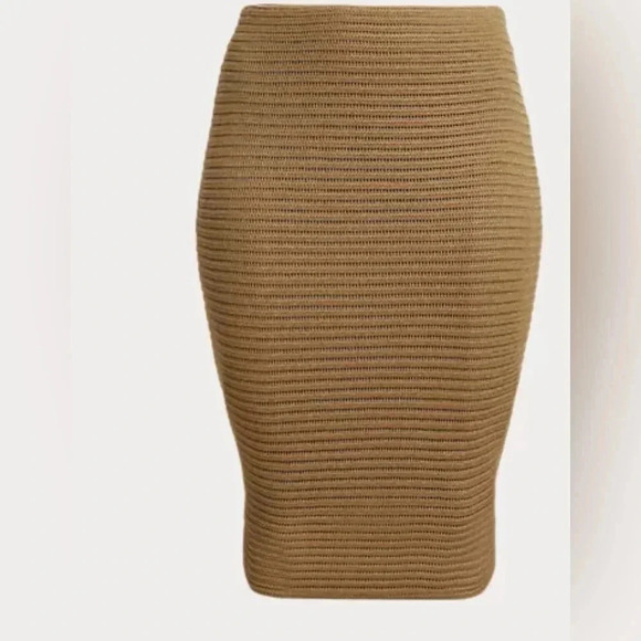 Lauren Ralph Lauren Metallic Cotton-Blend Knit Pencil Skirt Women’s Size… - Picture 5 of 16